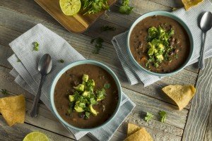 Sopa di Frijol Negro made during a cooking vacation in Mexico