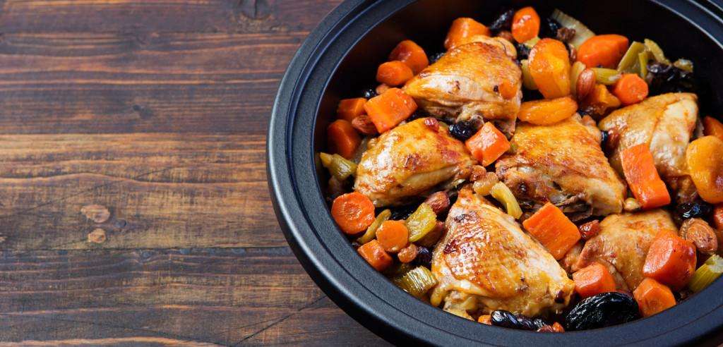 image for Tajen Djaj bel Btata Lehleewa (Chicken Tagine with Sweet Potatoes)