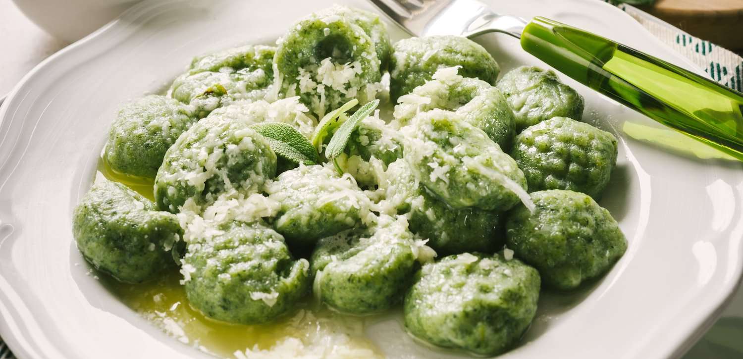 Green Gnocchi from an Umbria Cooking Vacation | The Intl Kitchen