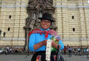 Enjoying the sites and meeting the locals during a culinary vacation in Peru.