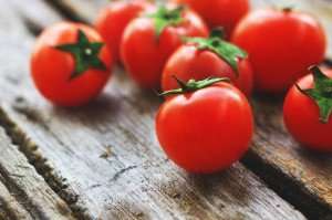 Cherry tomatoes ready for a cooking class with The International Kitchen.