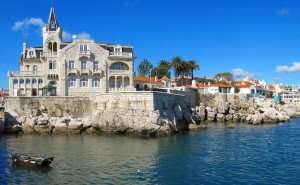 The town of Cascais on a Portugal culinary vacation.