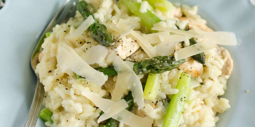 image for Chicken and Green Asparagus Risotto