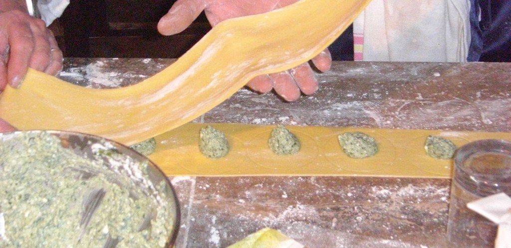 image for Ricotta & Spinach Ravioli from a Tuscany Cooking Vacation