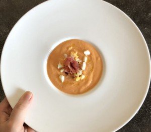 Andalusian gazpacho on a culinary tour to Spain