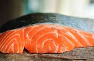 Fresh salmon ready for a cooking class with The International Kitchen