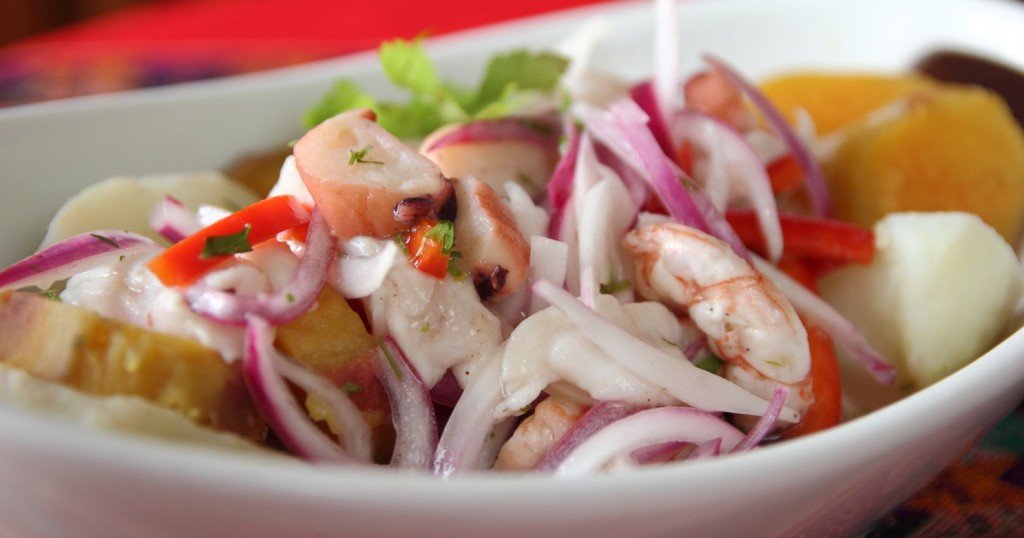 image for Ceviche de Mariscos Recipe from our Riviera Maya Cooking Vacation