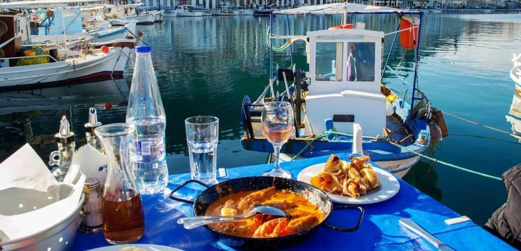 image for Crete Wines and a Prawns Saganaki Recipe