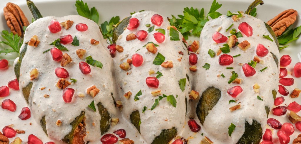 image for Chef David Sterling’s Recipe for Chiles en Nogada