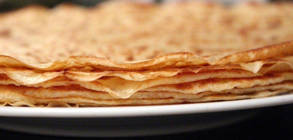 image for Tuscan Recipe for Necci (Chestnut Flour Crepes)