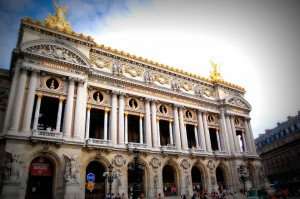 The Palais Garnier in Paris's Opera district. 