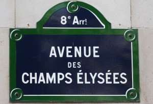 One of Paris's most famous street.
