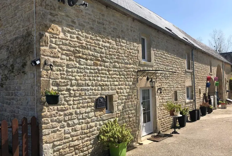 Image for Entrance to the gite, just steps away from the main building.