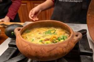 Locro stew made during your cooking class