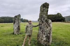 Standing stones in Scotland