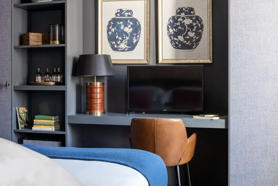 Image for Detail of Romantica room at the Bellacorte in Parma.