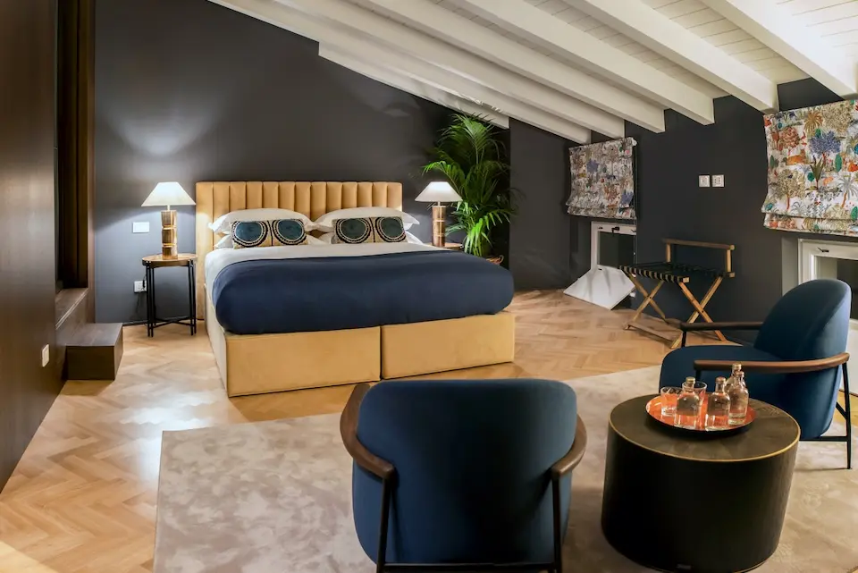 Image for Romantica room at the Bellacorte in Parma.