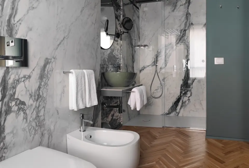 Image for Bathroom at the Bellacorte in Parma.