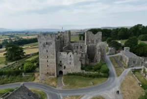Bolton Castle in Yorkshire.