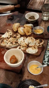 Empanadas and sauces