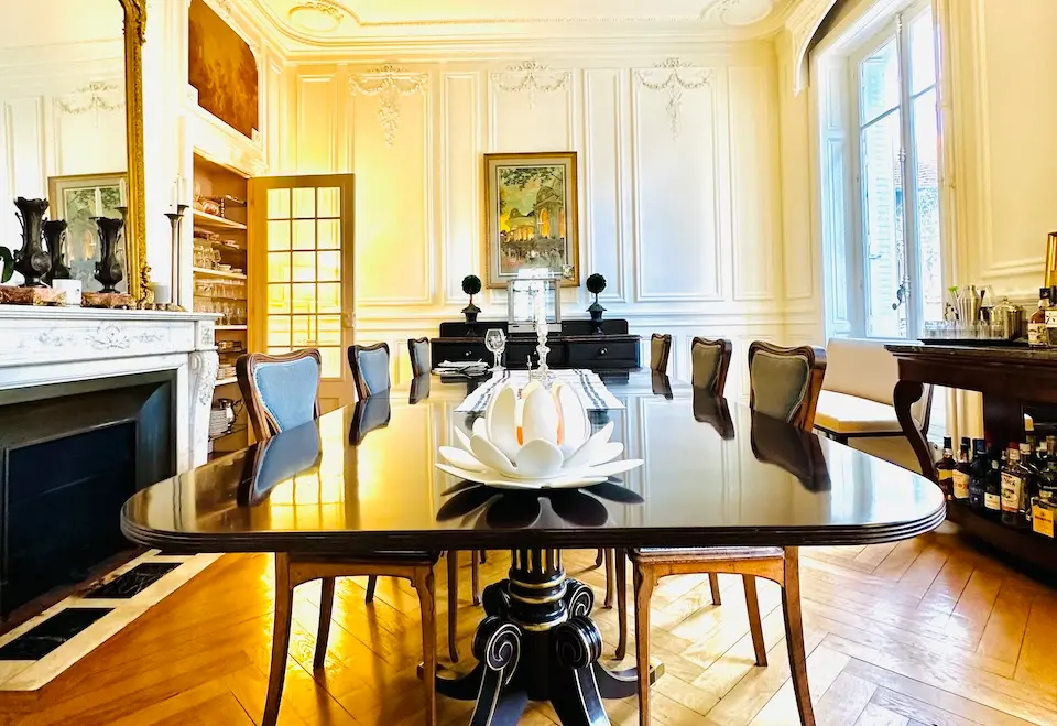 Image for Dining room at the Chateau Depierre.