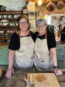 Culinary travelers during a culinary vacation in Normandy.