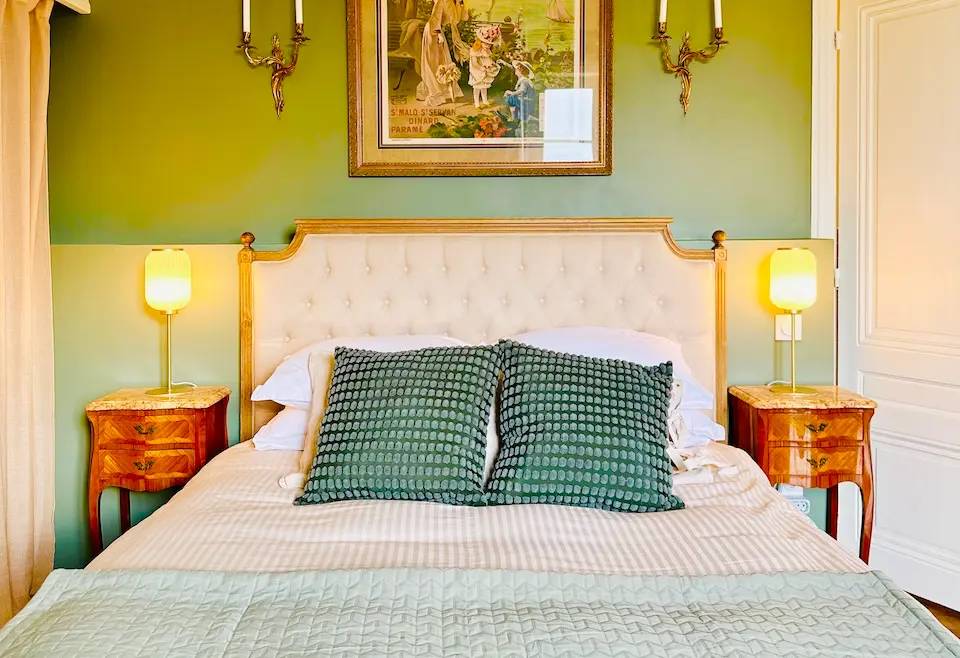 Image for Detail of the garden suite.