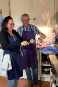 Learning to flambé in Gascony