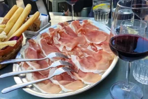 Prosciutto San Daniele in Friuli-Venezia Giulia.
