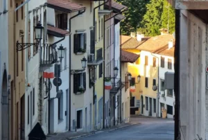 Visiting San Daniele in Friuli-Venezia Giulia.