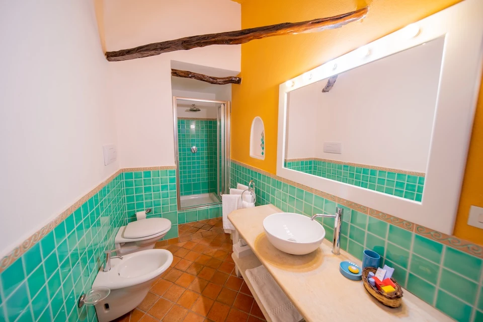 Image for Deluxe bathroom at Hotel Su Gologone