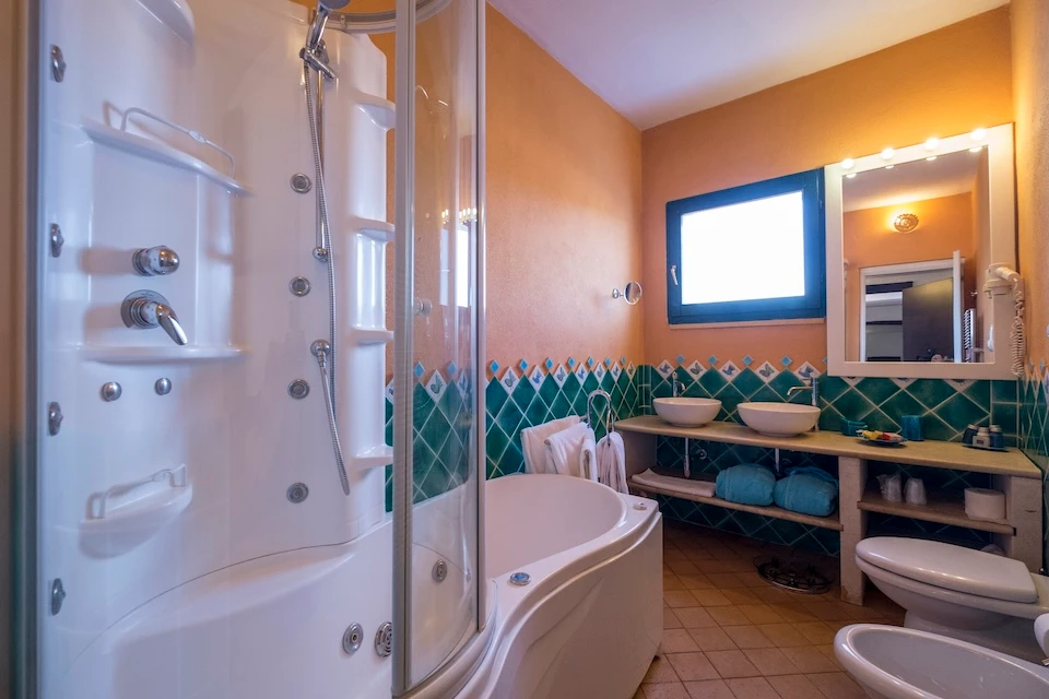 Image for Junior suite bathroom at Hotel Su Gologone