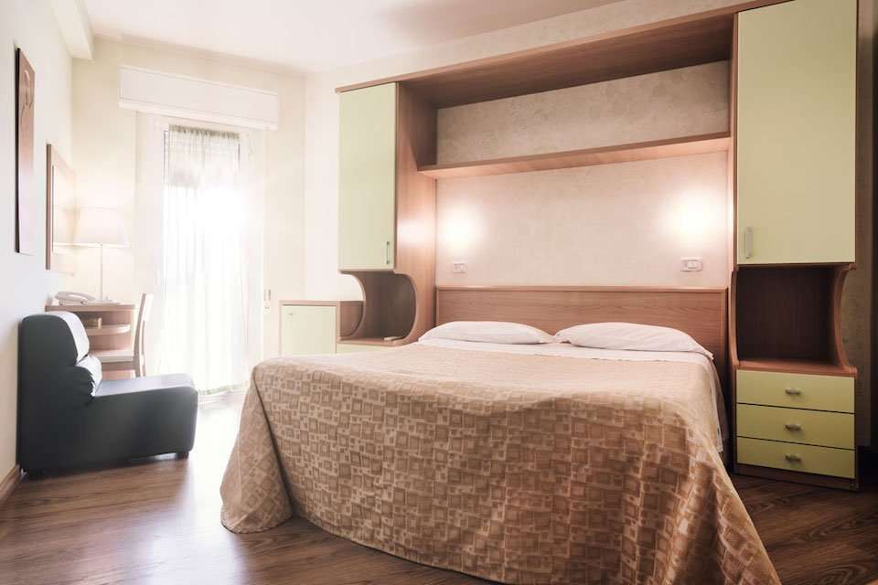 Image for Double bedroom at Hotel dei 7 in Vasto, Italy.