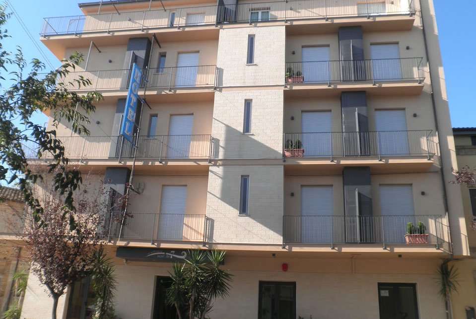 Image for Exterior of the hotel in Vasto that is your home for your culinary vacation in Italy.