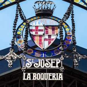 The boqueria market in Barcelona, a foodie's paradise