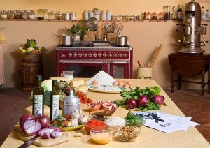 Chef Silvia's kitchen during your cooking vacation in Tuscany
