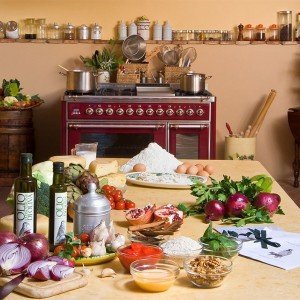 Chef Silvia's kitchen during your cooking vacation in Tuscany