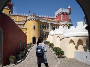The castles of Sintra visited on a cooking vacation in Portugal