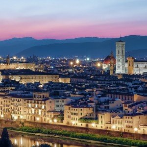 View of the Florence skyline during your Tuscany culinary tour
