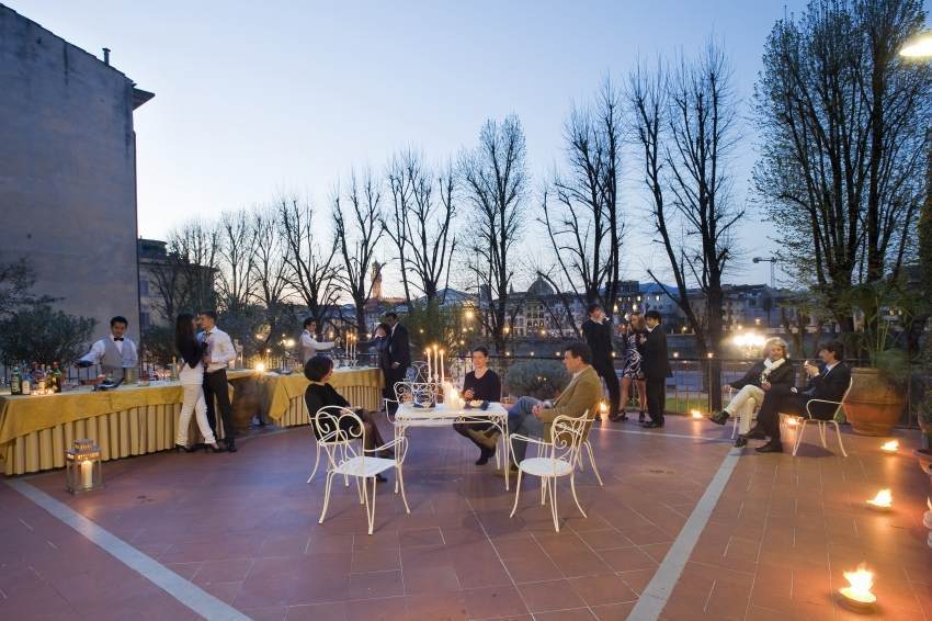 Image for Terrace at the Hotel Silla in Florence
