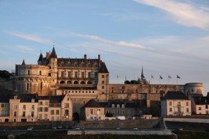 Amboise as visited on a tour of the Loire Valley France