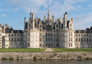 Chateau of Chambord as visited during a cooking vacation in France