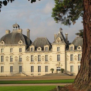 Chateau of Cheverny on a culinary vacation in the Loire Valley