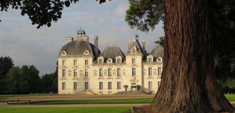 Chateau of Cheverny on a culinary vacation in the Loire Valley