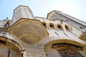 Provence Cooking Tours Popes Palace detail