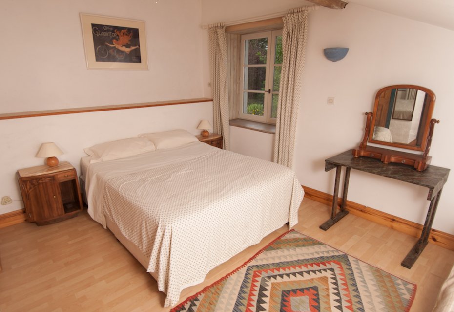 Image for Bedroom at the guesthouse during your French culinary tour in Burgundy