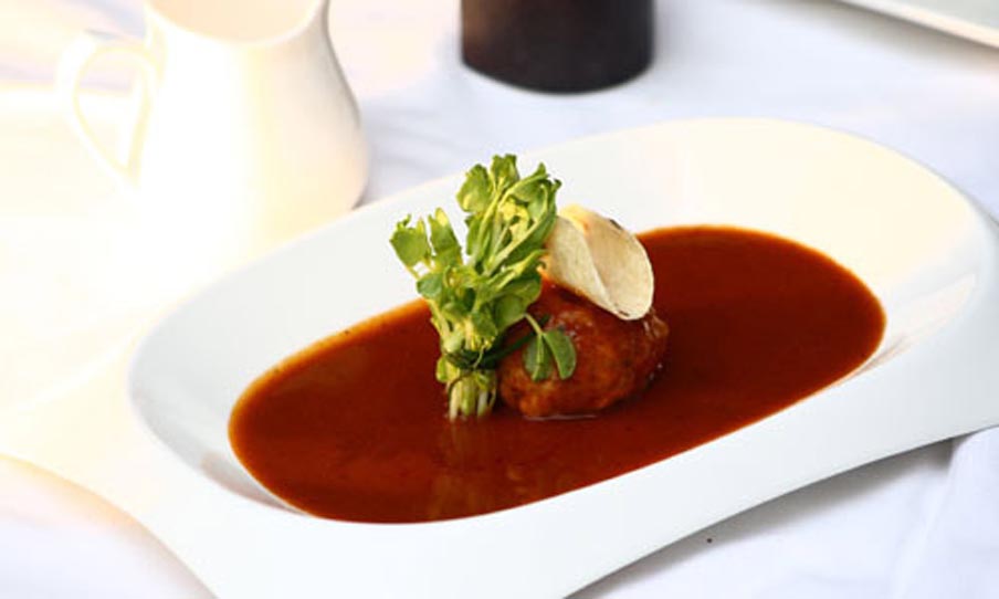 Image for New Delhi the Manor hotel gourmet dish