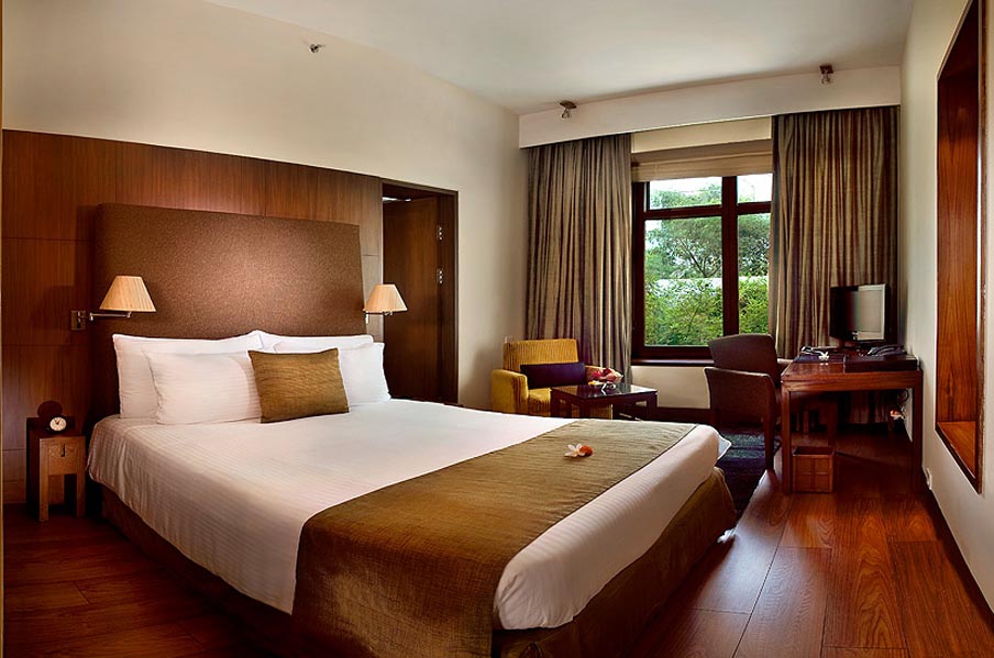 Image for New Delhi the Manor hotel bedroom