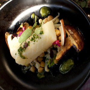 Delicious fish dish enjoyed on a cooking vacation in Italy