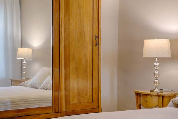 Image for Bedroom at the villa during your cooking vacation in Lazio
